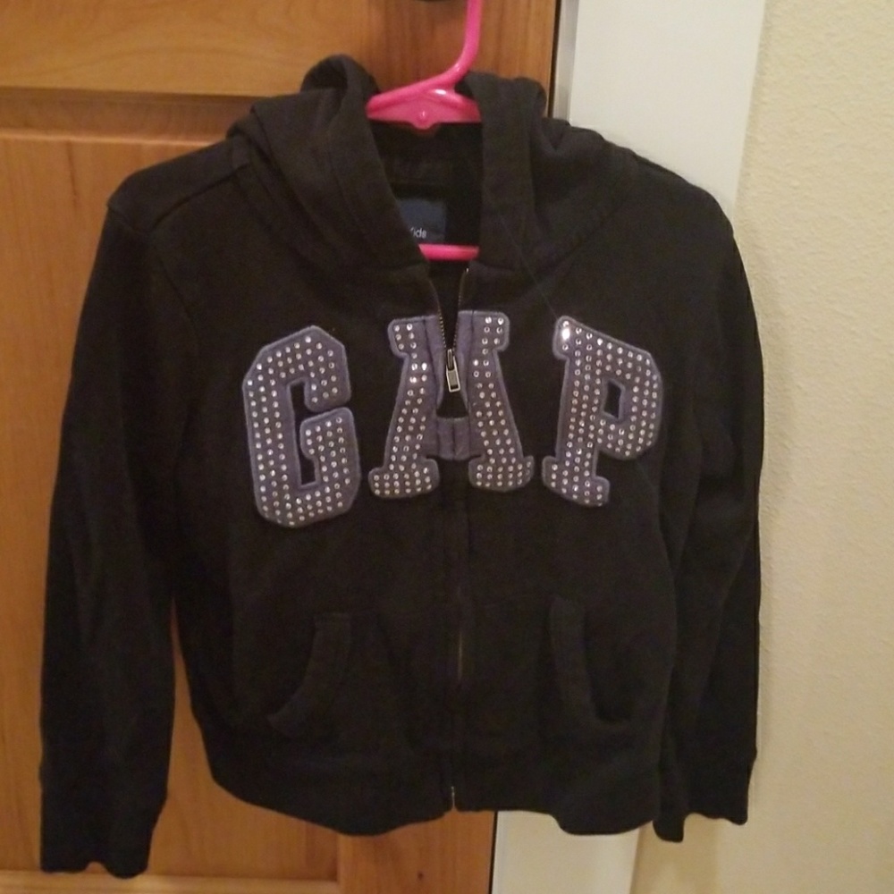 Gap hooded zip up sweatshirt
